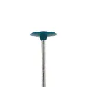 EVE® Poly Polishers EVEFLEX 5/8" Knife-Edge Wheel Blue Extra Coarse Grit - 3/32" Shank (Pkg. of 100)