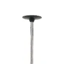 EVE® Poly Polishers EVEFLEX 5/8" Knife-Edge Wheel Gray Coarse Grit Mounted (Pkg. of 100)