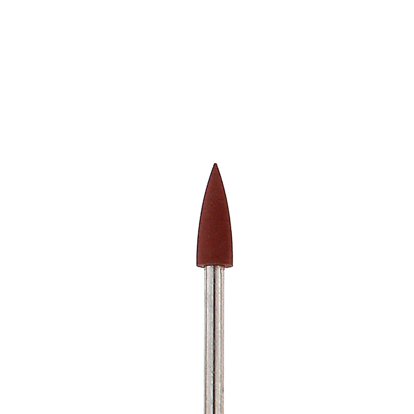 EVE® Poly Polishers EVEFLEX 4x12mm Large Point Reddish Brown Medium Grit (Pkg. of 100)