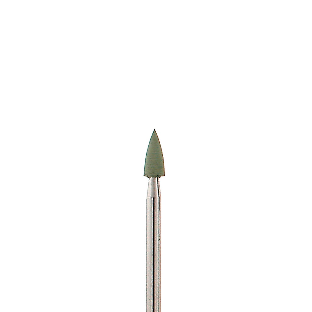 EVE® Poly Polishers EVEFLEX 3.3x7.5mm Small Point Green Fine Grit (Pkg. of 100)