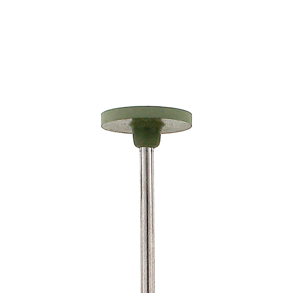 EVE® Poly Polishers EVEFLEX 5/8" Square-Edge Wheel Green Fine Grit - 3/32" Shank (Pkg. of 100)