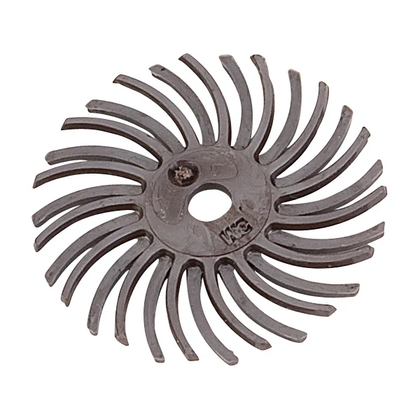 [145-1550] 3M™ Radial Bristle Discs - 1" Brown, 36 Grit (Pkg. of 12)