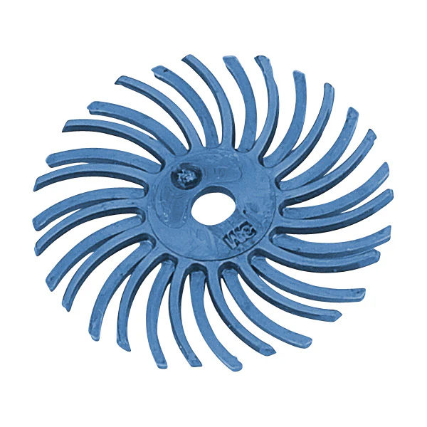 [145-1575] 3M™ Radial Bristle Discs - 1" Blue 400 Grit