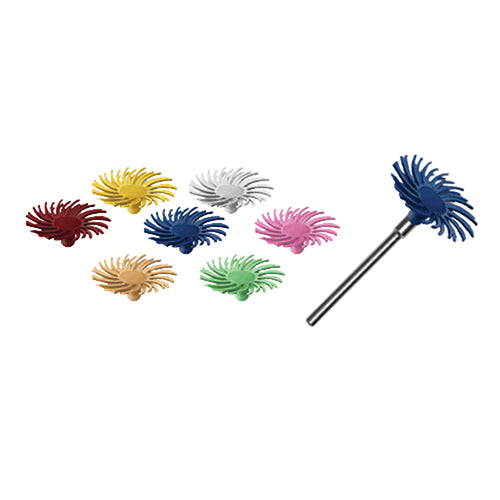 [145-5000] Dedeco® SUNBURST® Snap Radial Discs - 1/2", Assortment (Pkg. of 43)