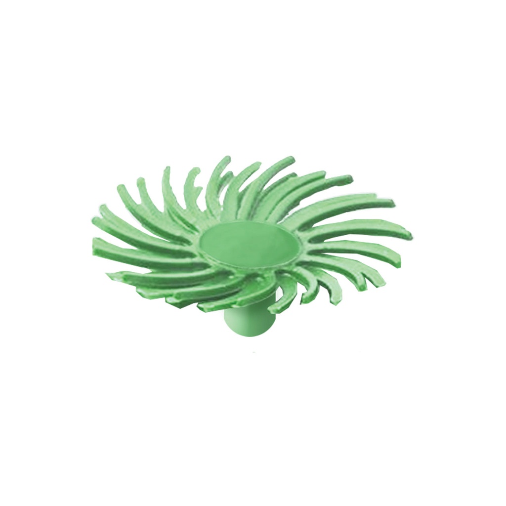 [145-5009] Dedeco® SUNBURST® Snap Radial Discs - 1/2", 1 Micron Light Green