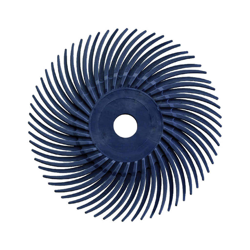 [145-5166] Dedeco® SUNBURST® Radial Discs - 2" (3/8" Center Hole) - 400 (Pkg. of 12)