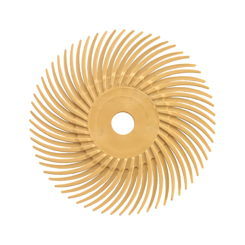 [145-5168] Dedeco® SUNBURST® Radial Discs - 2" (3/8" Center Hole) - 6 Micron (Pkg. of 12)