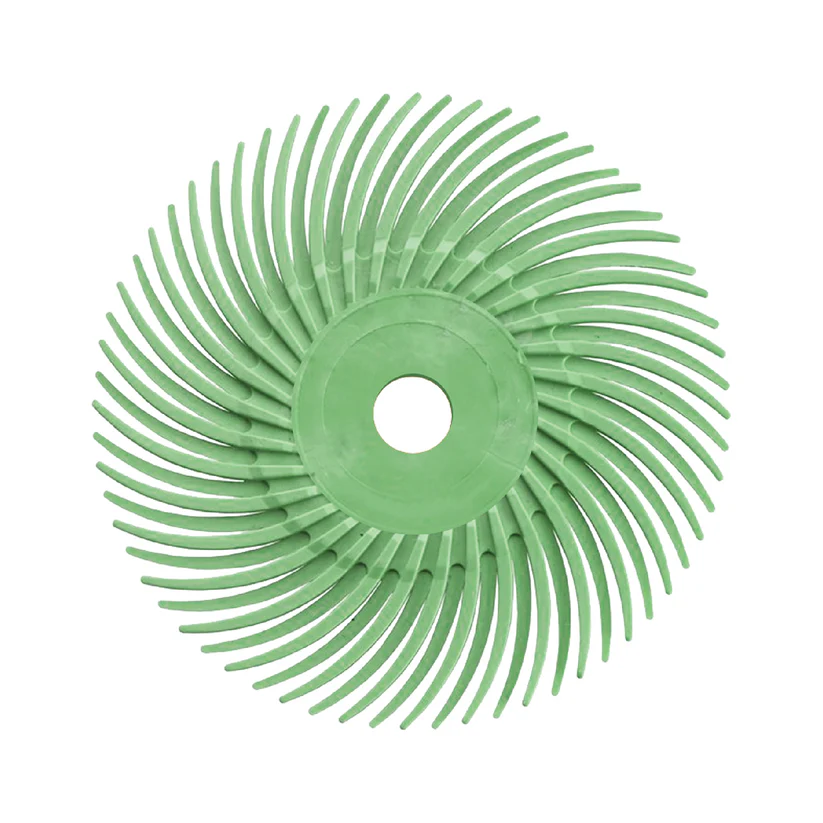 [145-5229] Dedeco® SUNBURST® Radial Discs - 3" (3/8" Center Hole) - 1 Micron (Pkg. of 12)