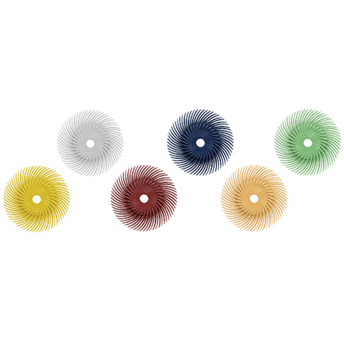 [145-5240] Dedeco® SUNBURST® Radial Discs - 3" 3-Ply, Assortment