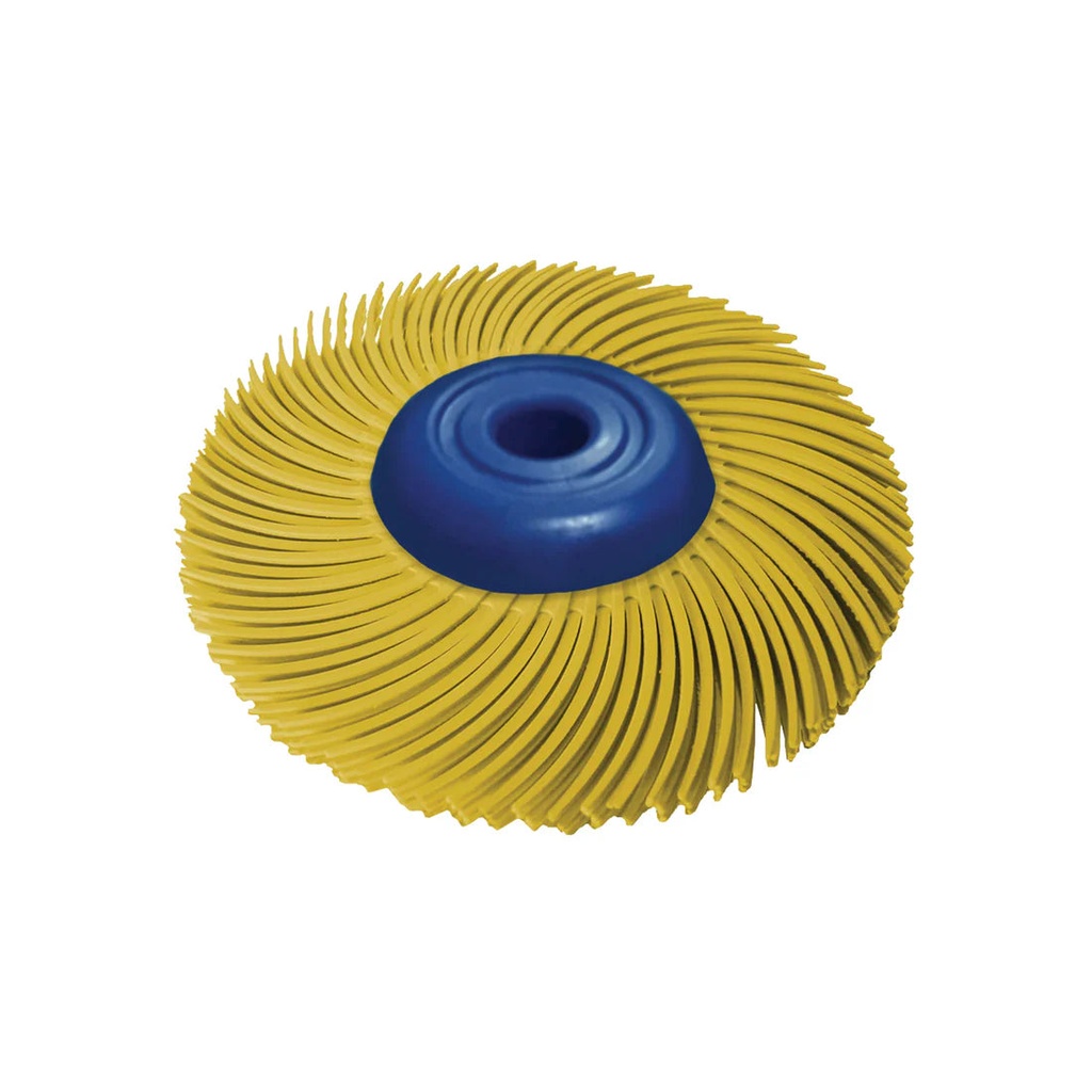 [145-5243] Dedeco® SUNBURST® Radial Discs - 3" 3-Ply, 80 grit