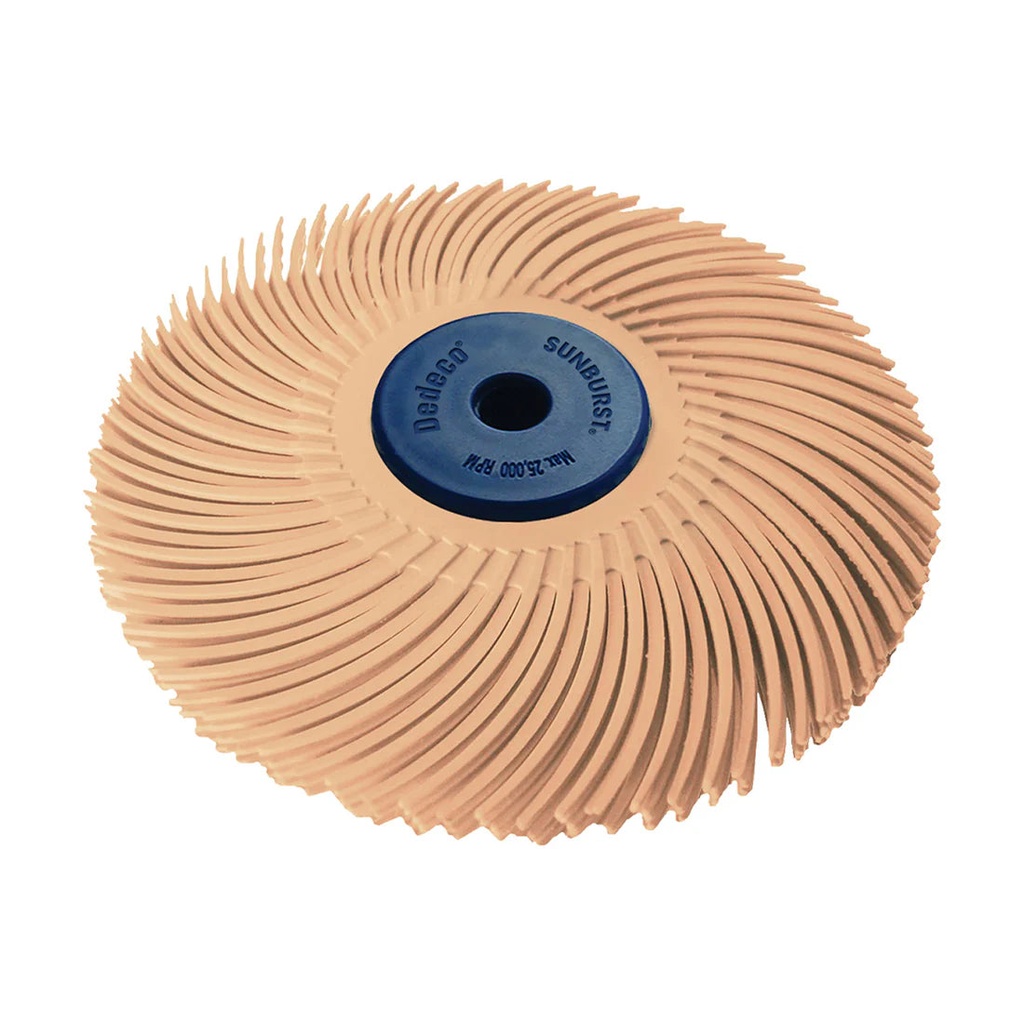 [145-5248] Dedeco® SUNBURST® Radial Discs - 3" 3-Ply, 6 Micron