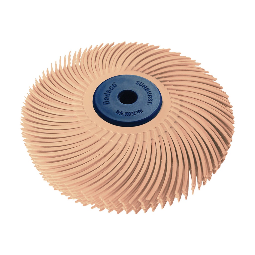 [145-5268] Dedeco® SUNBURST® Radial Discs - 3" 6-Ply, 6 Micron