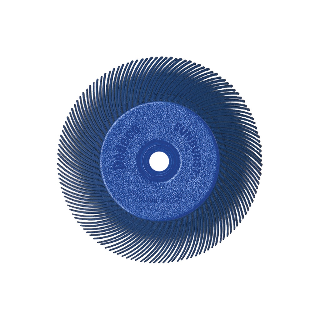 [145-5275] Dedeco® SUNBURST® Radial Discs - 6" 8-Ply, Blue