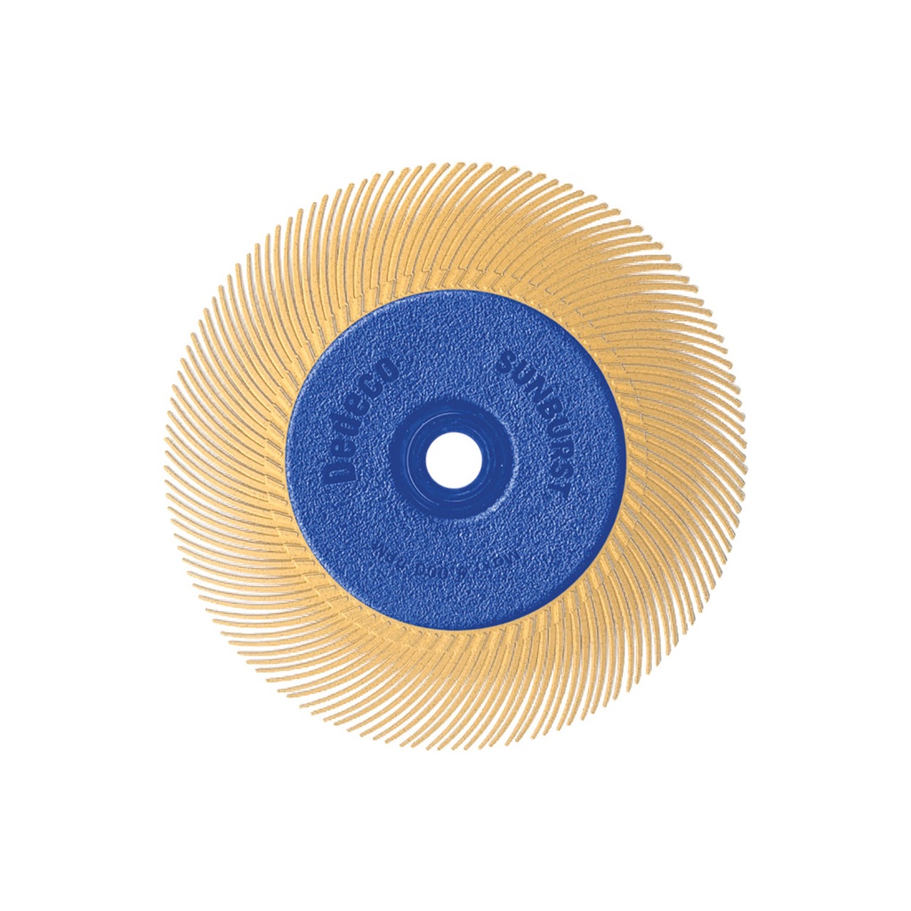 [145-5276] Dedeco® SUNBURST® Radial Discs - 6" 8-Ply, Peach