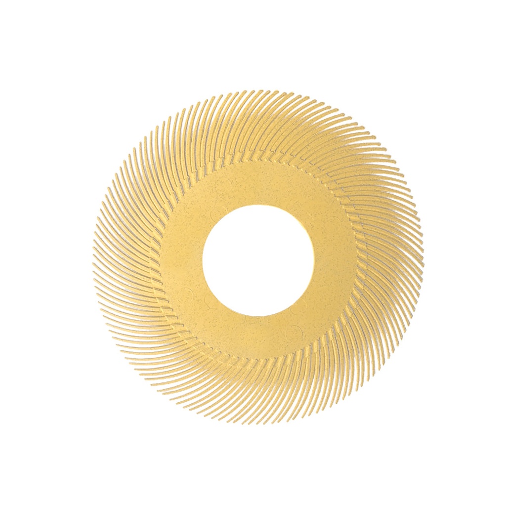 [145-5278] Dedeco® SUNBURST® Radial Discs - 6" Refill Pack (Pkg. of 40) - Yellow
