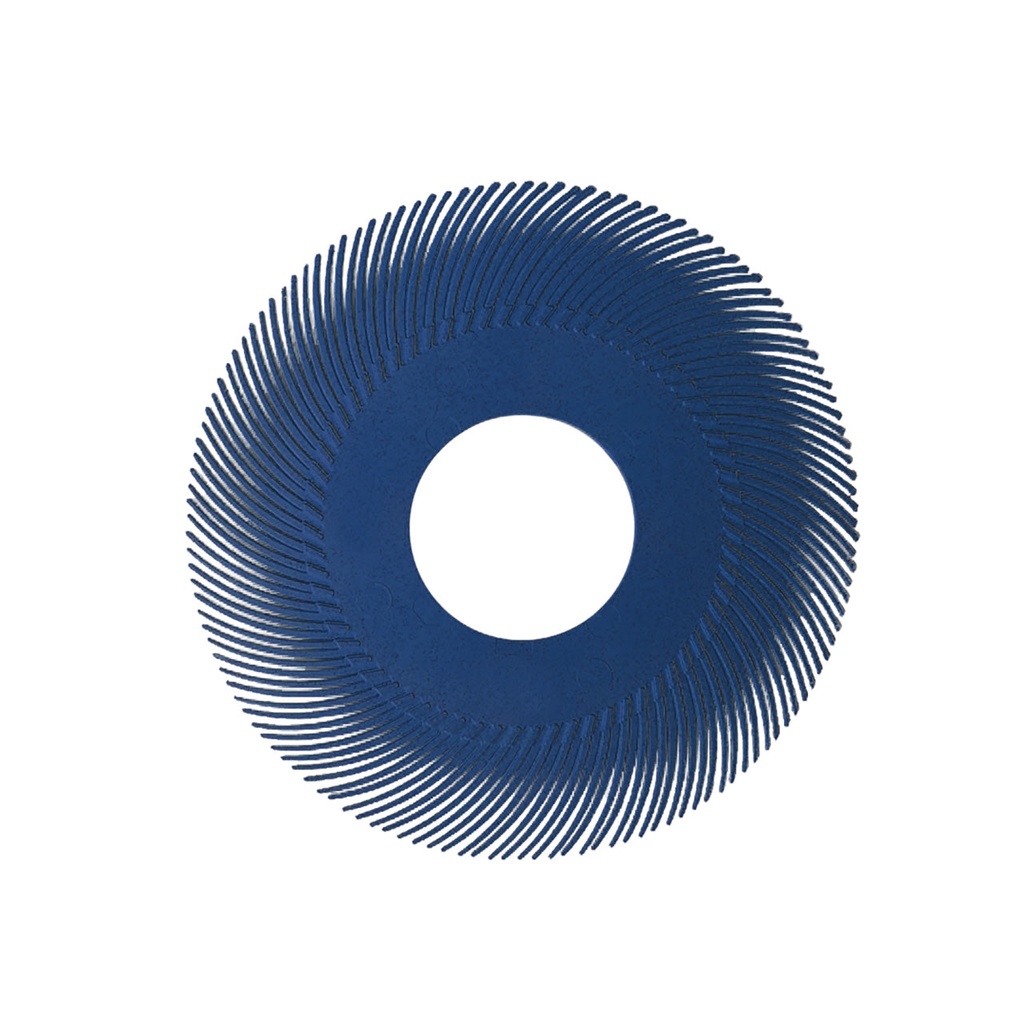 [145-5281] Dedeco® SUNBURST® Radial Discs - 6" Refill Pack (Pkg. of 40) - Blue