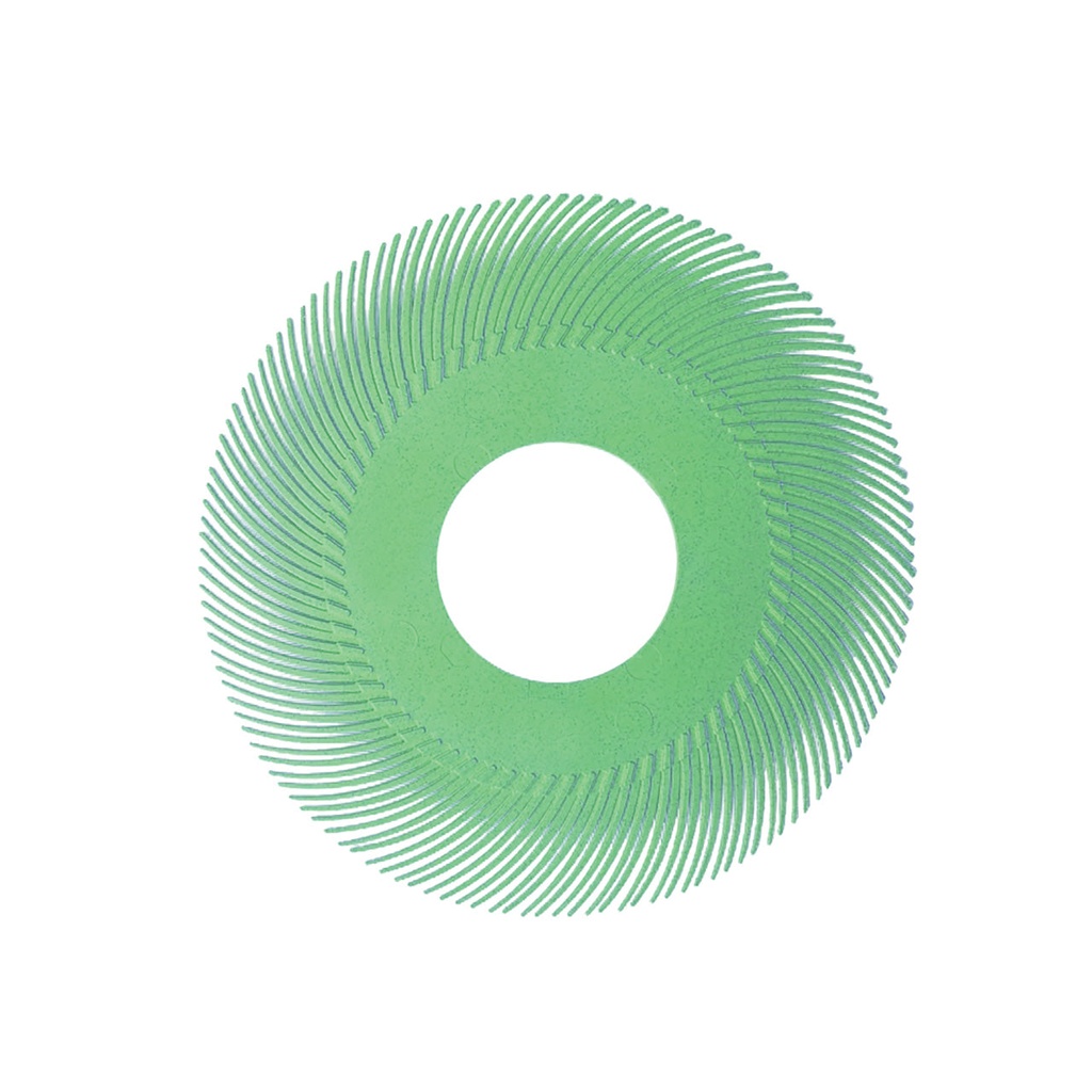 [145-5283] Dedeco® SUNBURST® Radial Discs - 6" Refill Pack (Pkg. of 40) - Light Green