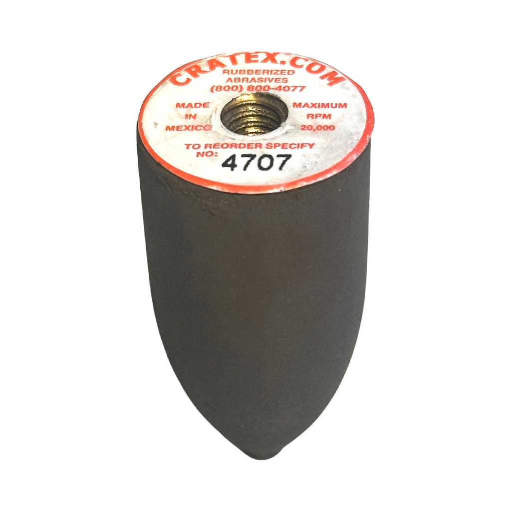 [146-4707] Cratex® Cone 7/8"  - #4707 Extra-Fine