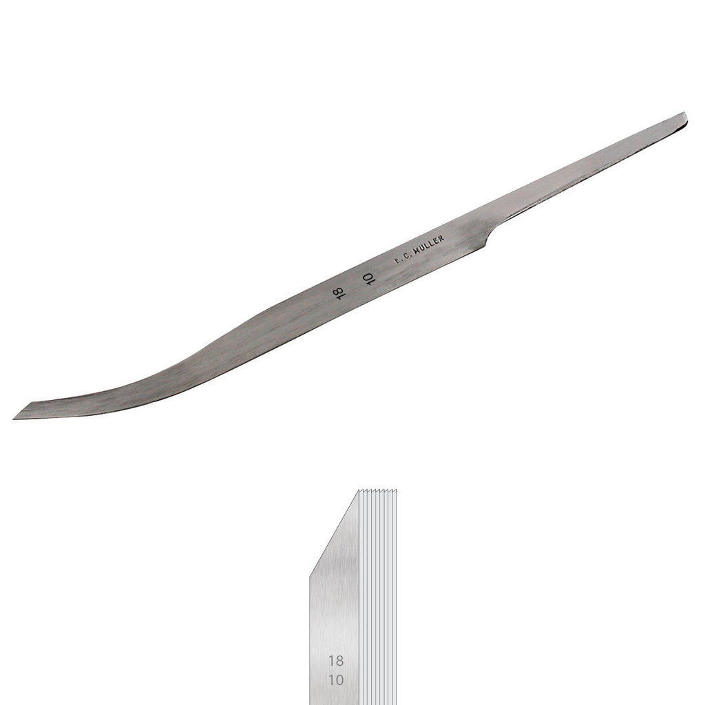 [168-1810] Muller® Liner - Bent 18/10