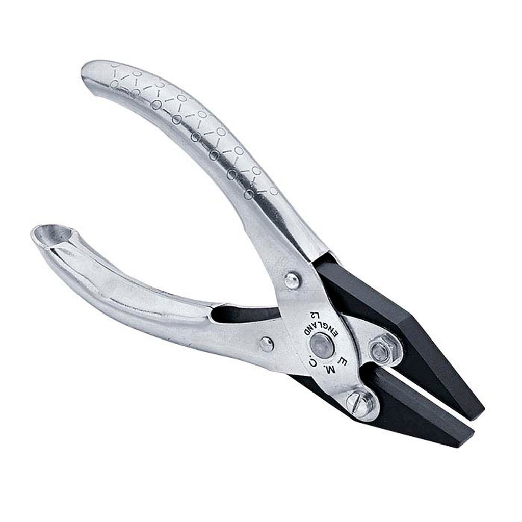 [181-1000] Maun Half Round / Flat Jaw Parallel Pliers