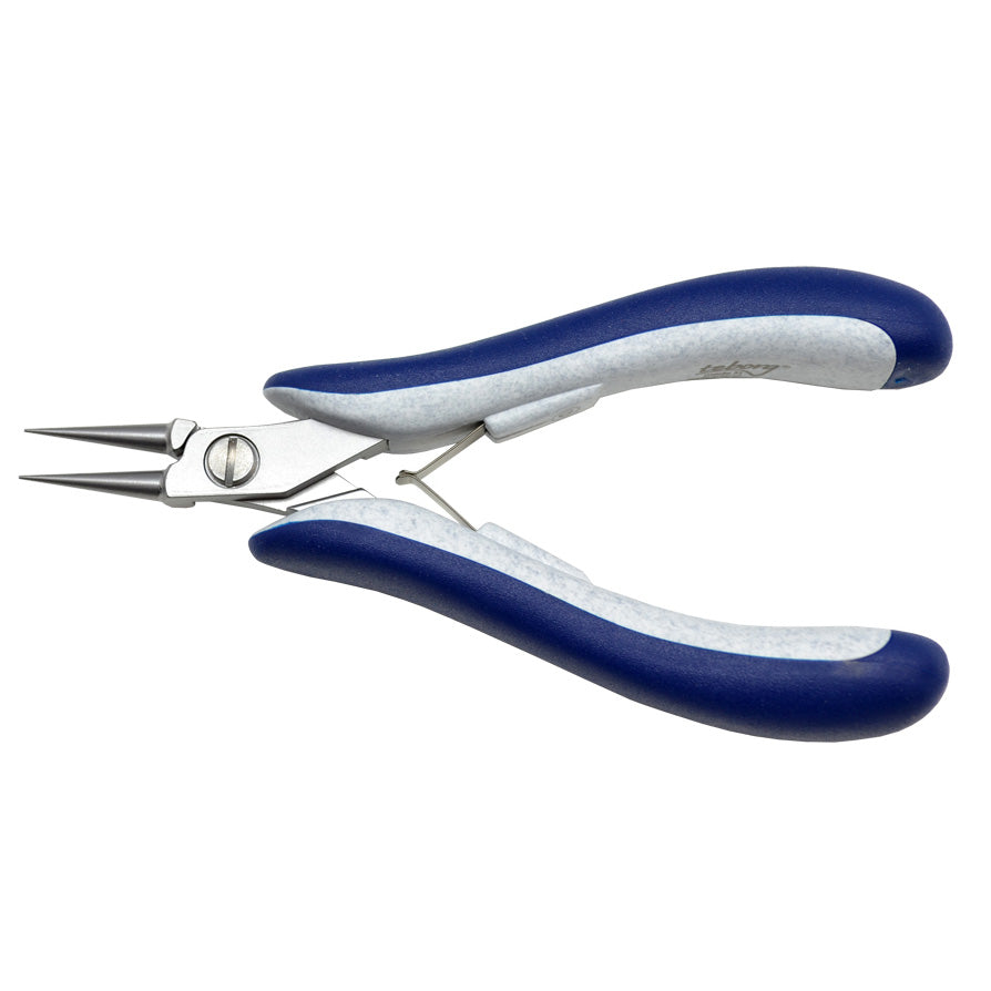[182-4006] Grobet USA® Teborg® Pliers - Round Nose