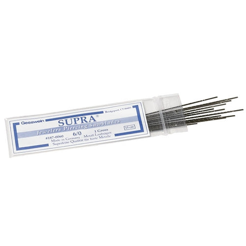 SUPRA® Golden Piercing Saw Blades - #5/0, 1 Gross