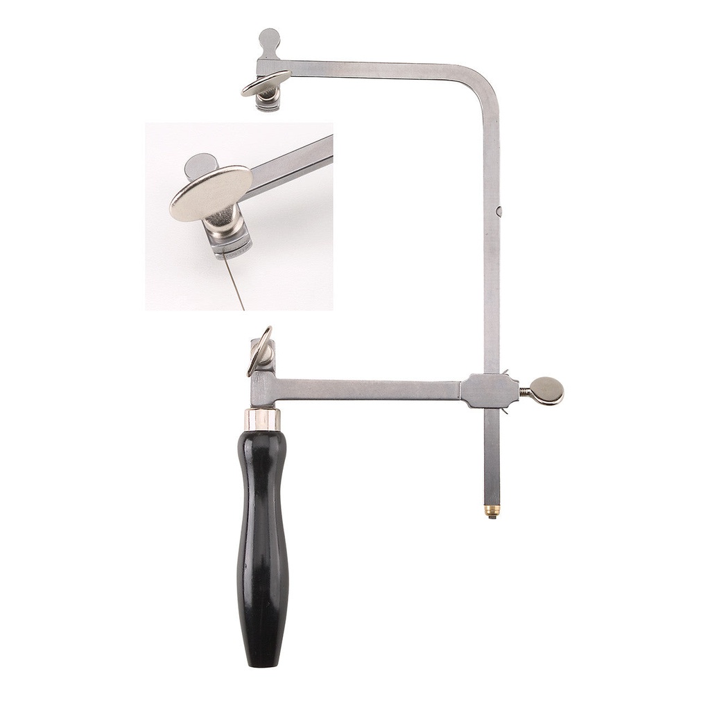 Jeweler's Medium Adjustable Saw Frame - with End Screw