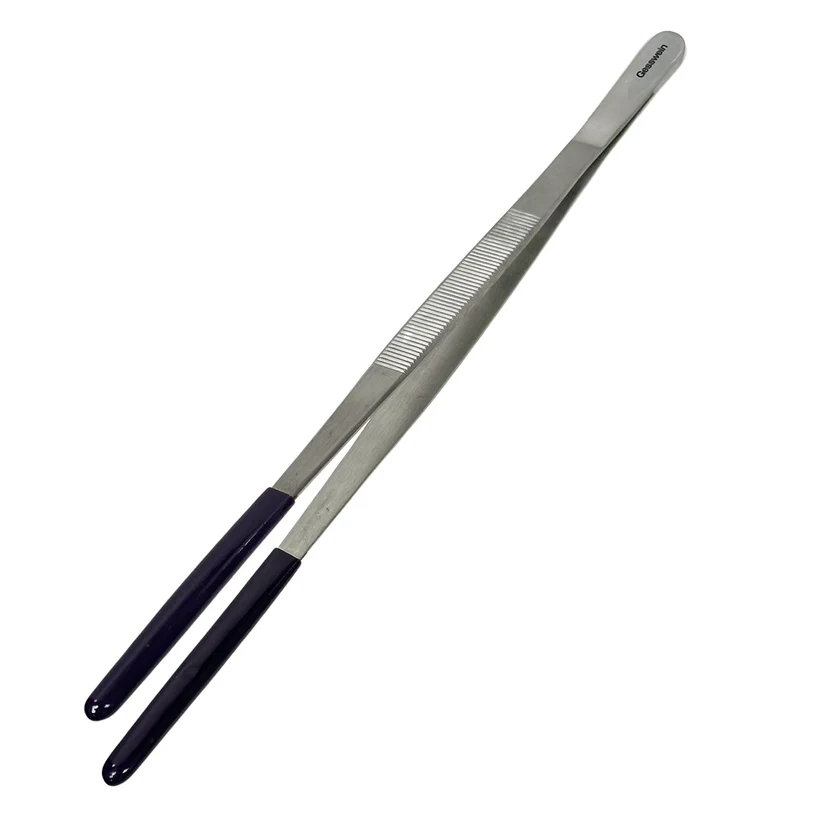 [195-1901] Long-Reach 12" Steam Cleaning Tweezers