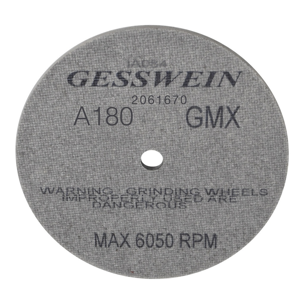 [206-1670] 6" x 1/4" GMX Wheel 180 Grit