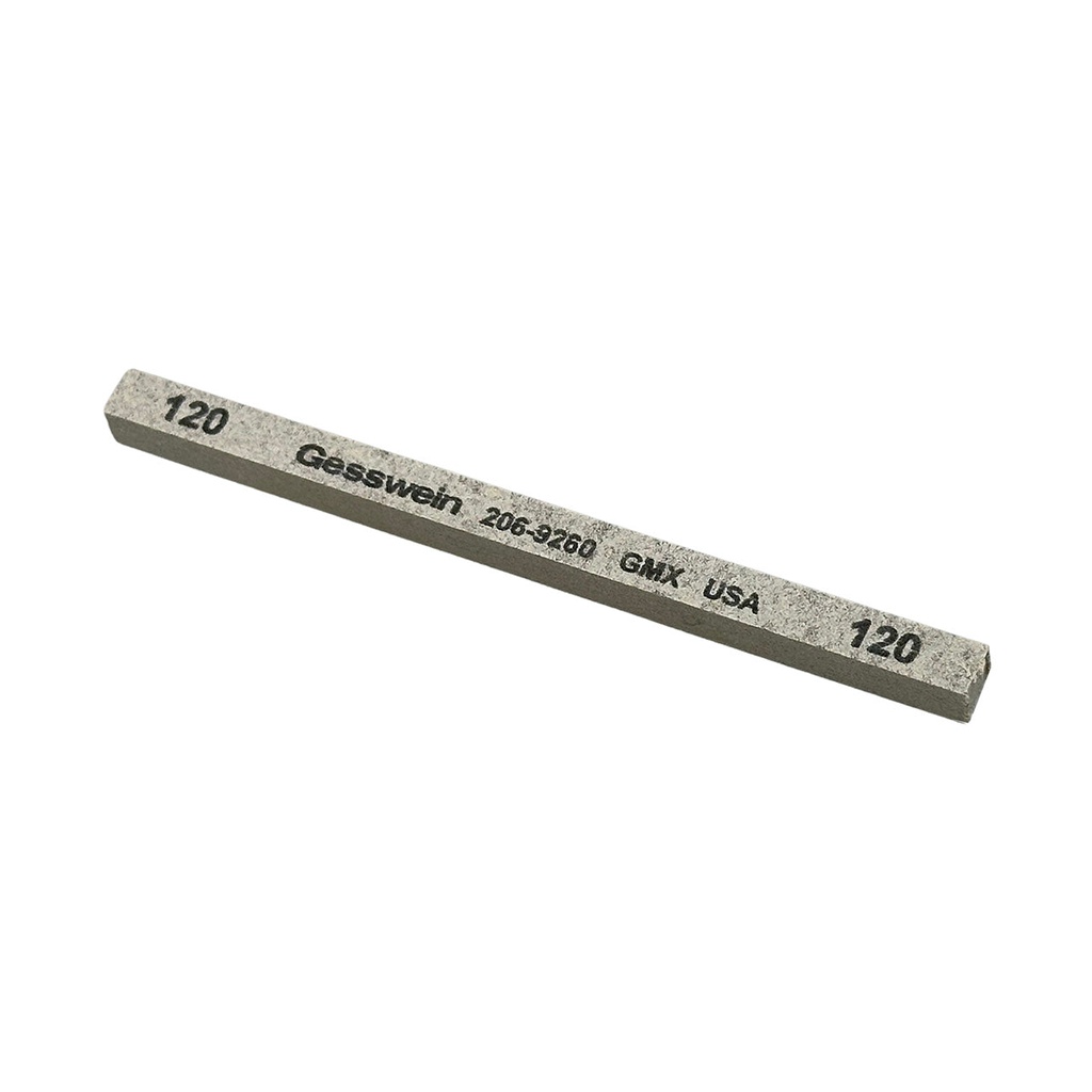 [206-9260] GMX Stick 4" x 1/4", Square, 120 Grit