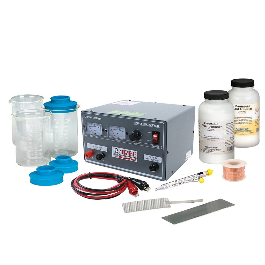 [210-0008] Gesswein Plating Kit without Rhodium