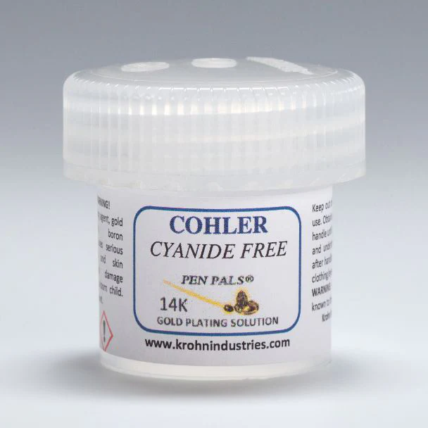 [210-0926] Cohler Gold Pen Plating Solution 14K 1 oz.