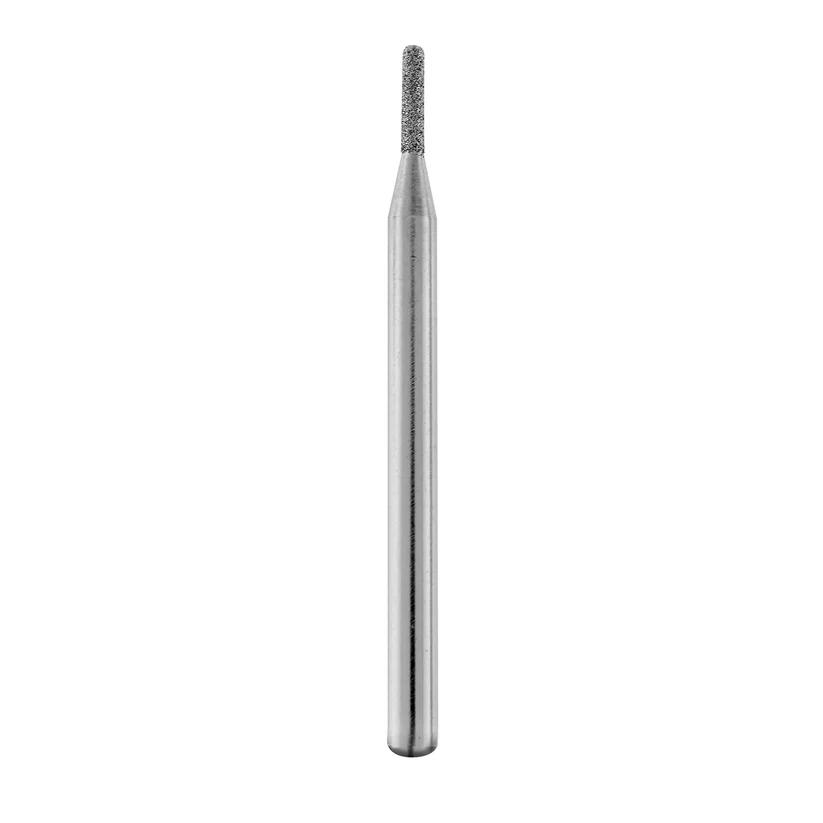 [226-1261] Diamond Bur 15C 1.5X8mm Medium - 1/8" Shank