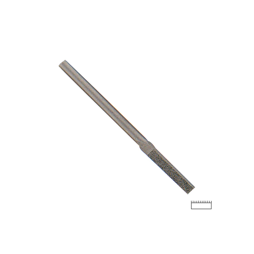 [240-1130] Flat 3x1mm Gesswein® Diamond Poli File Medium