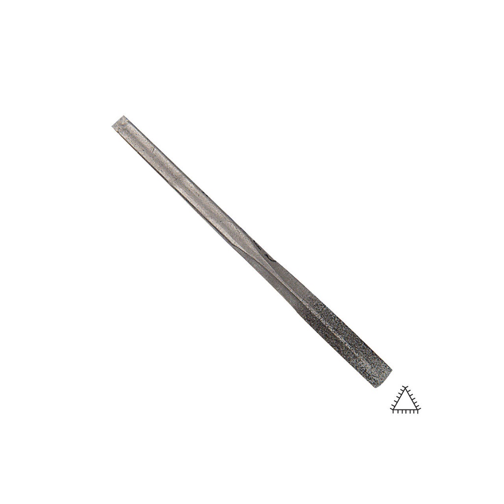 Three-Square 4.5mm Gesswein® Diamond Poli File Medium