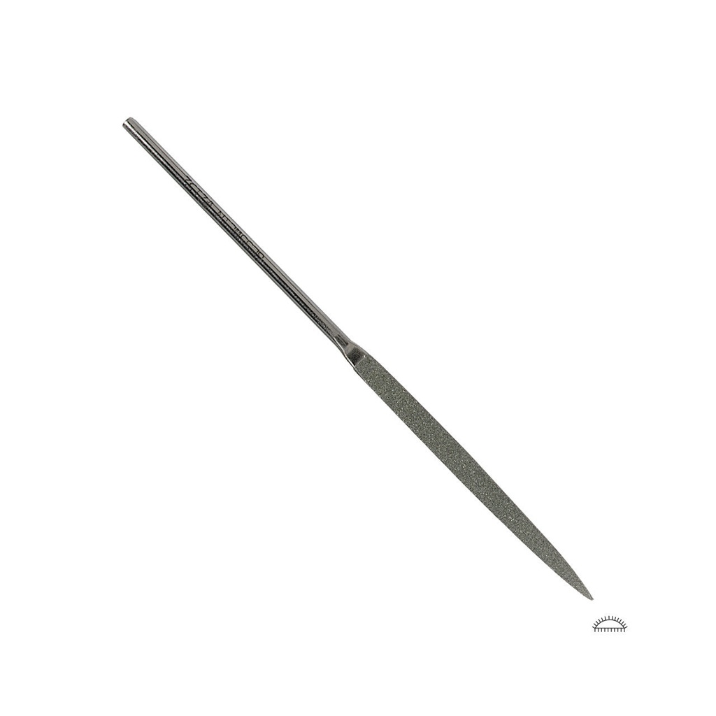 [240-2152] Gesswein® Diamond Needle Files - Half-Round