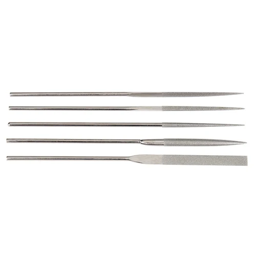 [240-2210] 120 Grit Diamond Needle Files - Set of 5