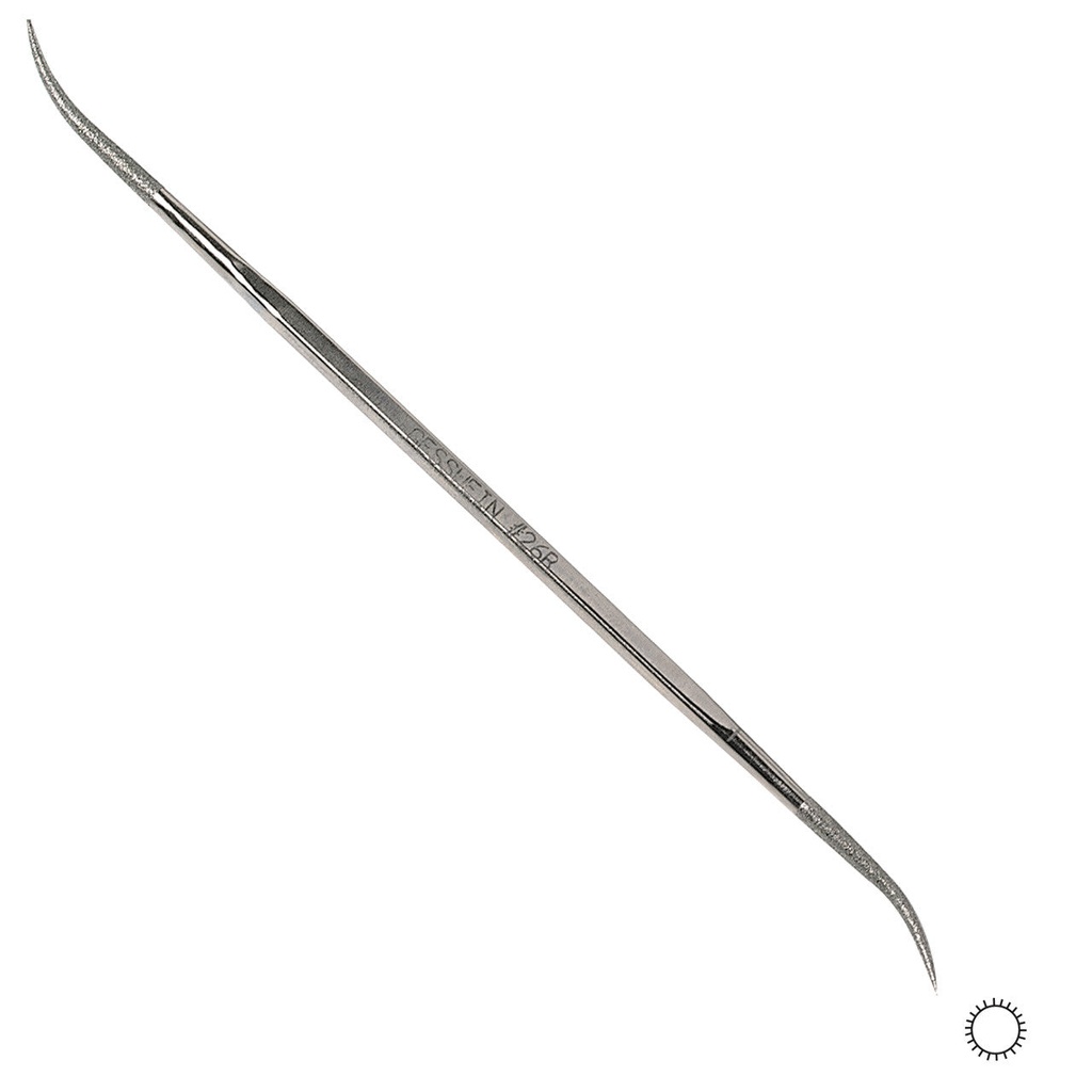 [240-3230] Gesswein® 26R Round Curved Diamond Riffler