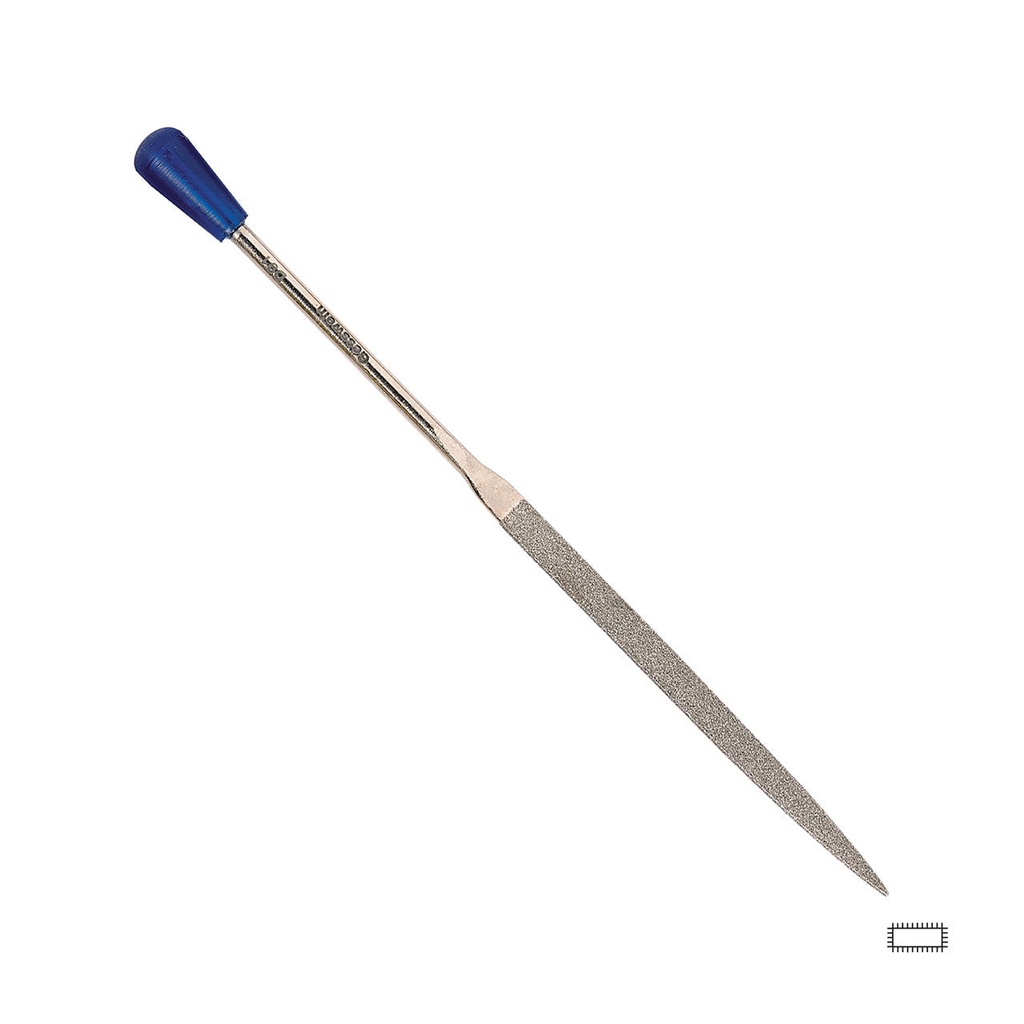 [241-0022] Spectra Diamond Needle Files - Flat Pointed, Fine