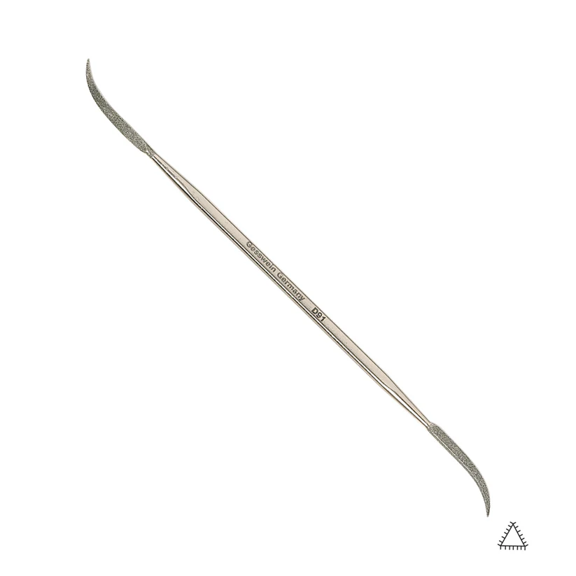 [241-0175] Spectra Diamond Rifflers - Three-Square, Fine