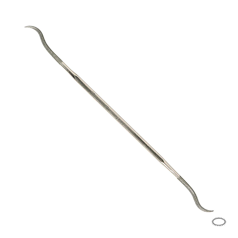 [241-0215] Spectra Diamond Rifflers - Oval, Medium