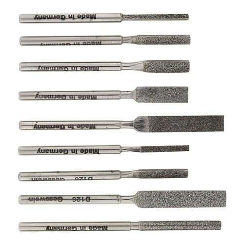 [241-0445] Spectra Diamond Poli Files - Set of 9
