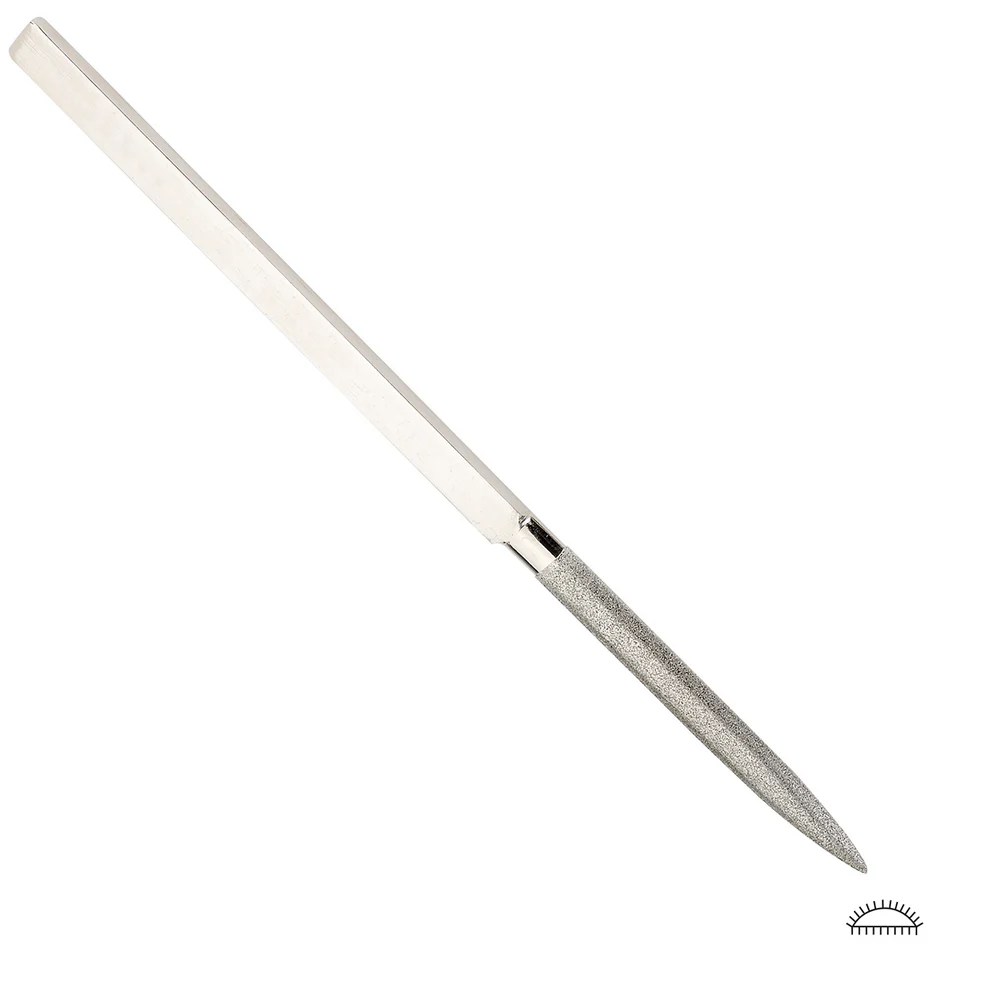 [241-0731] Gesswein® Half-Round 400 Grit Heavy-Duty Diamond Hand File