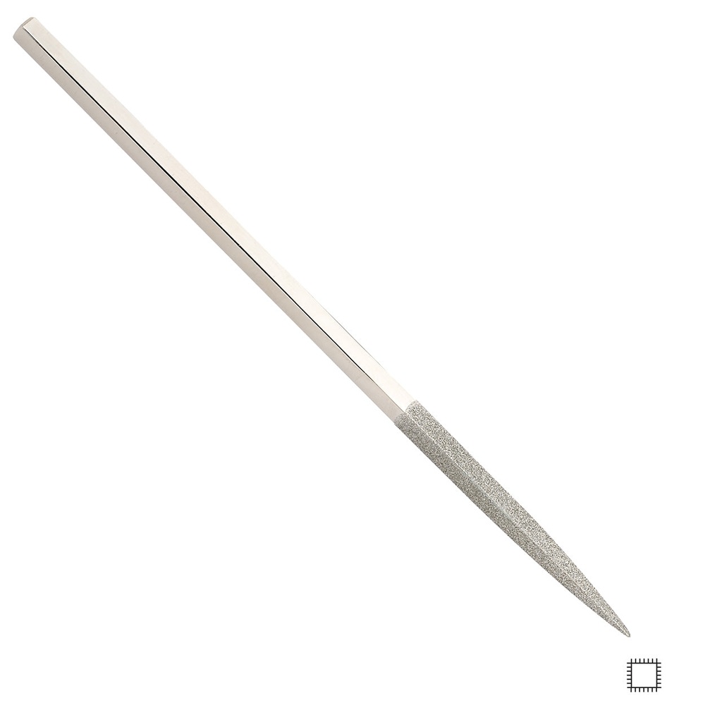 [241-0737] Gesswein® Square 400 Grit Heavy-Duty Diamond Hand File