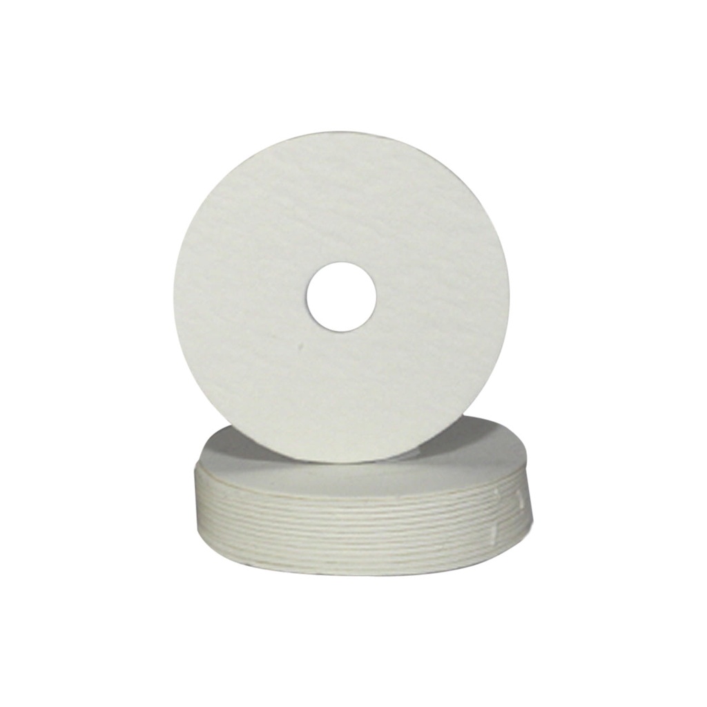Non-Asbestos Round 3.5" Platinum Paper Bases (Pkg. of 20)