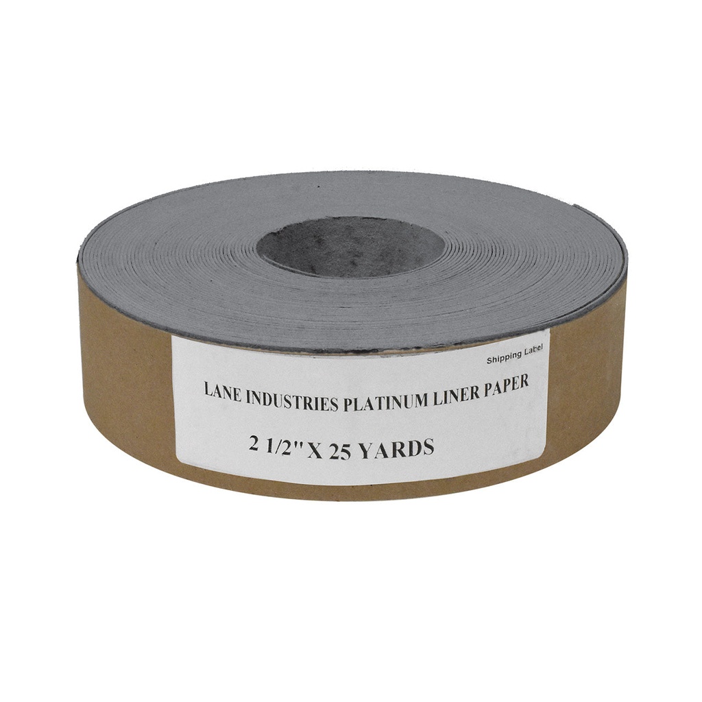 [260-0061] Non-Asbestos Platinum Liner Papers - 75 Foot Roll - 2.5"