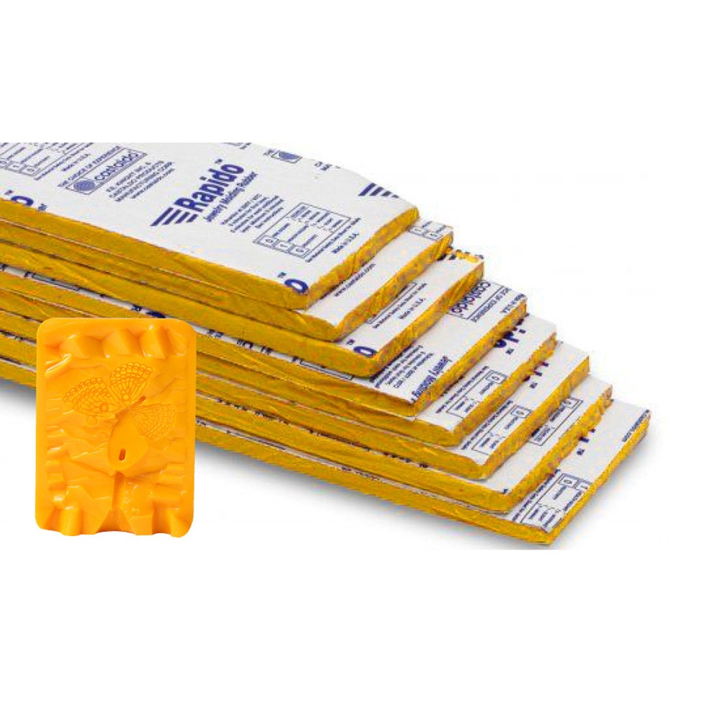 [260-1488] Castaldo® Rapido™ Silicone Rubber Strips - 5 lbs.