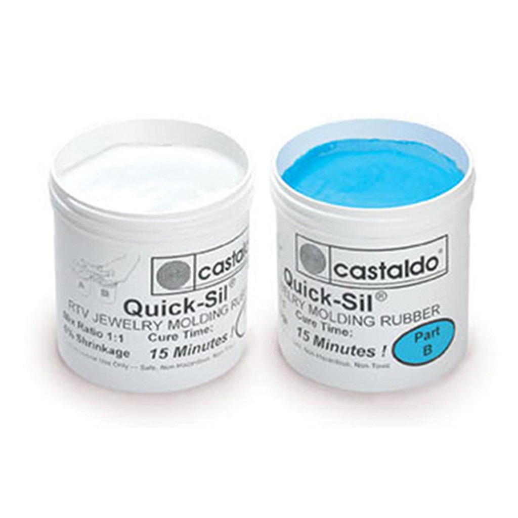 [260-1677] Castaldo® Soft QuickSil® RTV Jewelry Molding Rubber - 100g