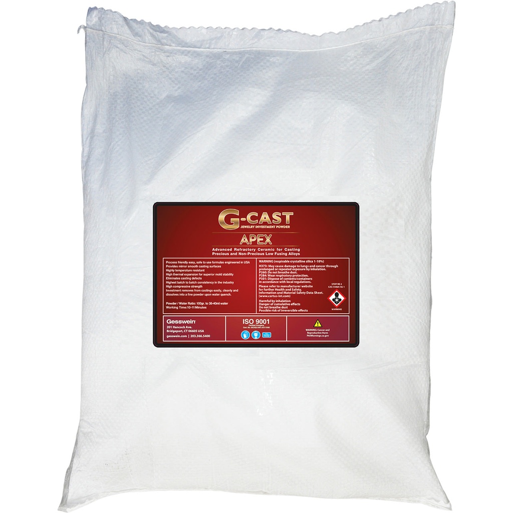 [260-4920] G-Cast Apex Investment (45lbs.)