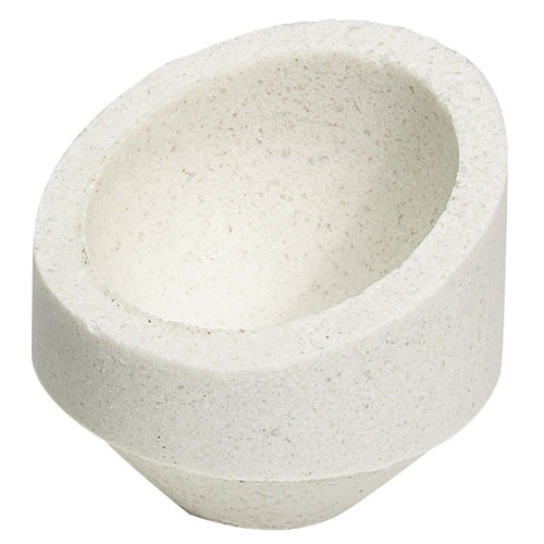 [260-8811] Platinum High-Back Melting Dish (10 Troy Oz. Capacity)